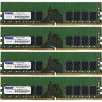 DDR4-2400 UDIMM ECC 16GB×4枚 2Rx8 ADS2400D-E16GDB4
