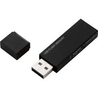 USBメモリー/USB2.0対応/セキュリティ機能対応/64GB/ブラック MF-MSU2B64GBK