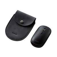 マウス/Bluetooth/4ボタン/薄型/充電式/3台同時接続/ブラック M-TM15BBBK