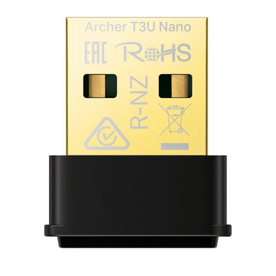 AC1300 MU-MIMO対応 ナノUSB Wi-Fi子機 Archer T3U Nano(JP)