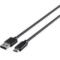 USB2.0ケーブル（A to C） 1.5m ブラック BSUAC215BK