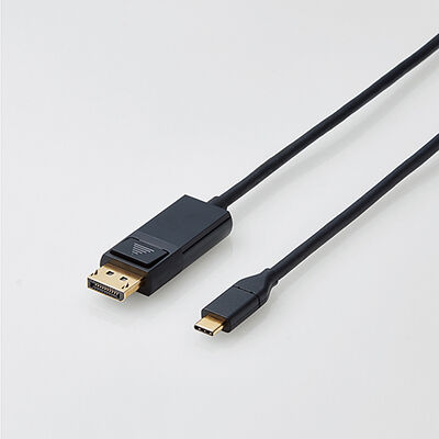 変換ケーブル/USB Type-C - DisplayPort/2.0m/ブラック CAC-CDP20BK