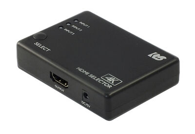 4K60Hz対応 3入力1出力 HDMI切替器 RS-HDSW31-4KZ