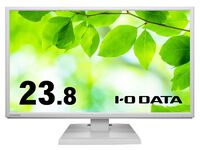 ワイド液晶ディスプレイ 23.8型/フルHD/アナログRGB、HDMI/ホワイト/スピーカー有/5年保証 LCD-AH241EDW-B