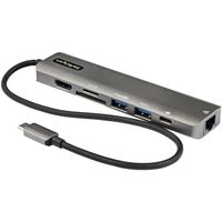 USB Type-Cマルチ変換アダプター/4K60Hz HDMI 2.0/100W USB PD/SD & microSD スロット他 DKT30CHSDPD1