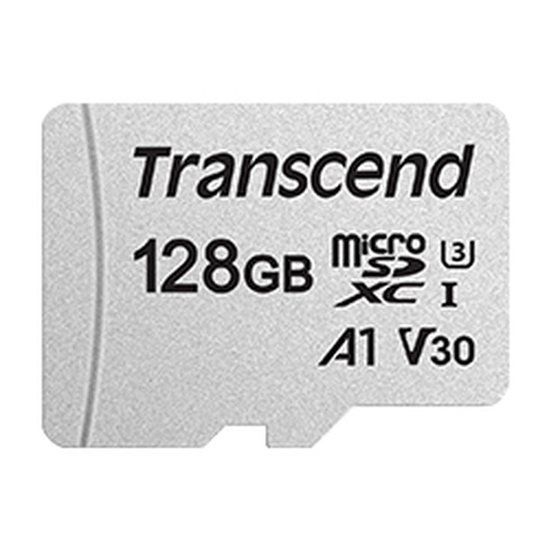 128GB UHS-I U3 A1 microSDXC Card Adapter無 (TLC) TS128GUSD300S