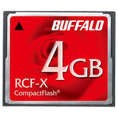 コンパクトフラッシュ ハイコストパフォーマンスモデル 4GB RCF-X4G