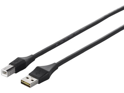 USB2.0 A to B どっちもコネクター 5m ブラック BSUABDU250BK