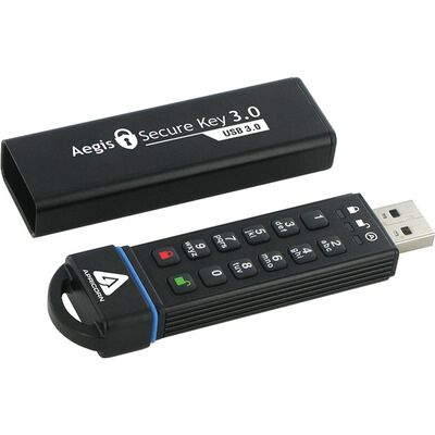暗証番号方式USBメモリ Aegis Secure Key - USB 3.0 Flash Drive 240GB ASK3-240GB