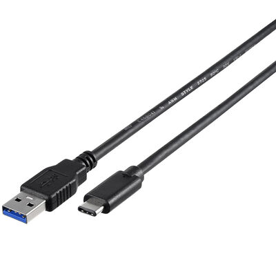 USB3.1 Gen1ケーブル（A to C） 1.0m ブラック BSUAC31110BK