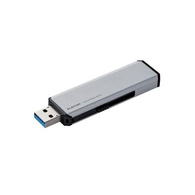 外付けSSD/USB3.2(Gen1)対応/スライド式/Type-C&Type-A両対応/500GB/シルバー ESD-EWA0500GSV
