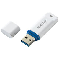 USBメモリー/USB3.2(Gen1)対応/キャップ式/データ復旧サービス付/32GB/ホワイト MF-DRU3032GWHR