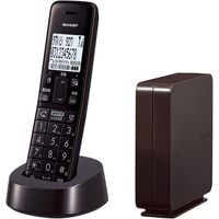 デジタルコードレス電話機（子機1台タイプ） ブラウン系 JD-SF3CL-T