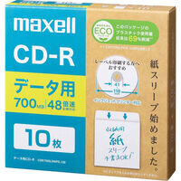 データ用CD-R（紙スリーブ） 700MB 10枚 CDR700S.SWPS.10E