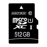 microSDXCカード 512GB UHS-I Class10 SD変換Adapter付 AD-MRXAM512G/U1