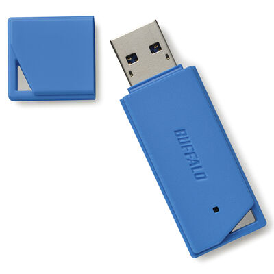 USB3.1（Gen1）/USB3.0対応 USBメモリー バリューモデル 32GB ブルー RUF3-K32GB-BL