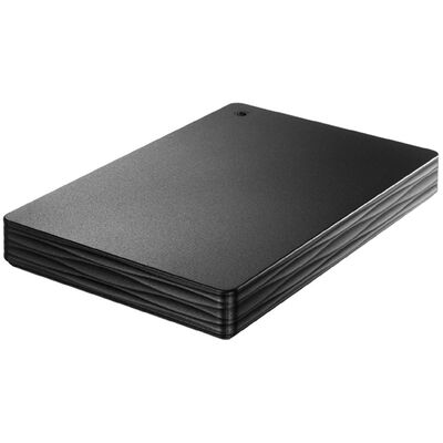 USB3.1 Gen1/2.0対応ポータブルハードディスク「カクうす Lite」 ブラック 1TB HDPH-UT1KR