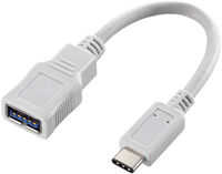 USB3.1変換ケーブル/Type-C端子/ホワイト USB3-AFCM01WH
