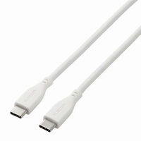USB Type-C to USB Type-Cケーブル/USB PD対応/なめらか/1.0m/ホワイト MPA-CCSS10WH