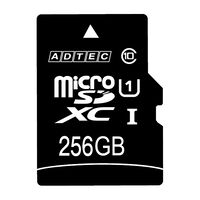 microSDXCカード 256GB UHS-I Class10 SD変換Adapter付 AD-MRXAM256G/U1