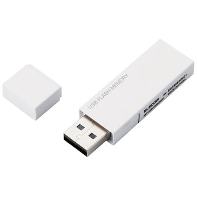 USBメモリー/USB2.0対応/セキュリティ機能対応/16GB/ホワイト MF-MSU2B16GWH
