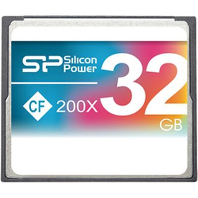 コンパクトフラッシュ 200倍速 32GB ブリスターパッケージ 永久保証 SP032GBCFC200V10