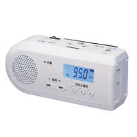 FM/AM充電ラジオ（ホワイト） TY-JKR6(W)