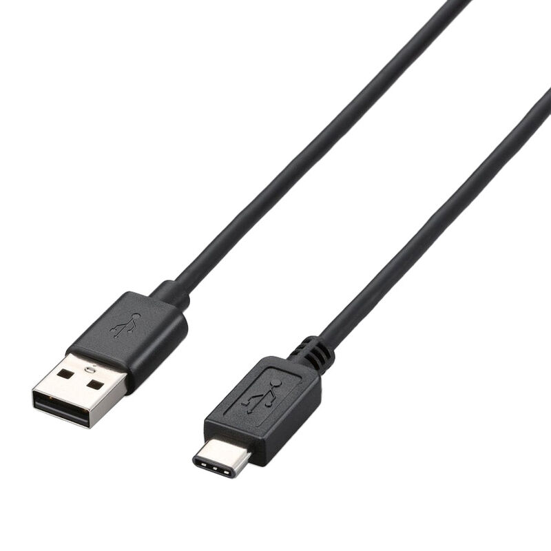 USB2.0ケーブル/A-Cタイプ/ノーマル/1.5m/ブラック U2C-AC15BK