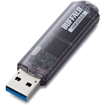 USB3.0対応 USBメモリー スタンダードモデル 16GB ブラック・RUF3-C16GA-BK