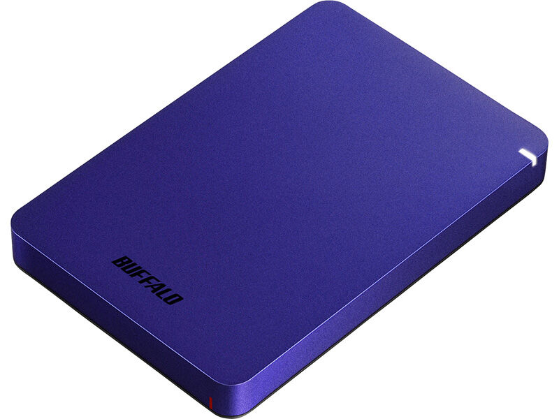 USB3.1（Gen.1）対応 耐衝撃ポータブルHDD 1TB ブルー HD-PGF1.0U3-BLA