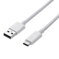 スマートフォン用USB2.0ケーブル/USB(A-C)/認証品/1.0m/ホワイト MPA-AC10NWH