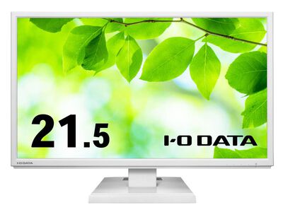 ワイド液晶ディスプレイ 21.5型/フルHD/アナログRGB、HDMI/ホワイト/スピーカー有/5年保証 LCD-AH221EDW-B