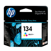 HP 134 プリントカートリッジ カラー (増量/14ml)