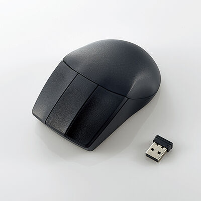 3D CAD向け3ボタンマウス/無線2.4GHz/ブラック M-CAD01DBBK