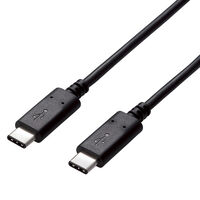 USB2.0ケーブル/C-Cタイプ/認証品/USB Power Delivery対応/5A出力/1.5m/ブラック U2C-CC5P15NBK