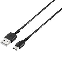 USB2.0ケーブル（Type-A to Type-C） 0.5m ブラック BSMPCAC105BK