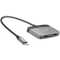 USB-C 8K MSTデュアルHDMIアダプター JCA465
