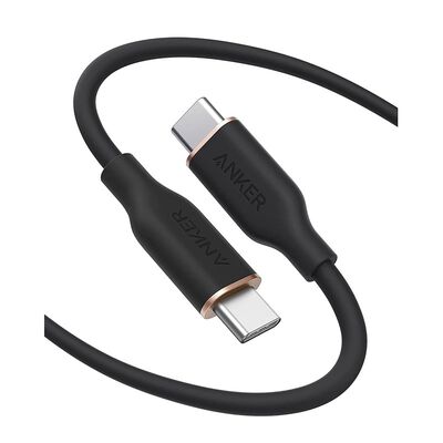 Anker PowerLine lll Flow USB-C & USB-C ケーブル 1.8m