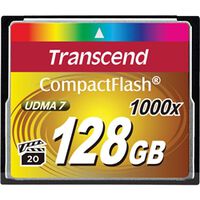 128GB コンパクトフラッシュカード 1000xシリーズ TS128GCF1000