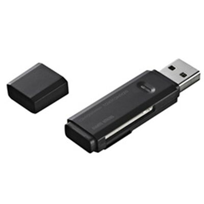 USB2.0カードリーダー（ブラック） ADR-MSDU2BK