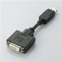 DisplayPort-DVI変換アダプタ/ディスプレイポートオス-DVI D24pinメス AD-DPDBK
