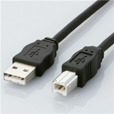USBケーブル ABタイプ/1.5m(ブラック) USB2-ECO15