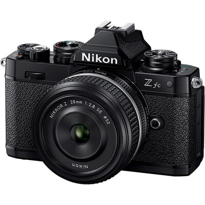 ミラーレス一眼カメラ Z fc 28mm f/2.8 Special Edition キット ブラック ZfcLK28SE BK