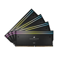 DDR5 6400MT/s 64GB(16GBx4) UDIMM 32-40-40-84 XMP 3.0 DOMINATOR TITANIUM Black RGB LED 1.4V CMP64GX5M4B6400C32