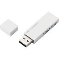 USBメモリー/USB2.0対応/セキュリティ機能対応/64GB/ホワイト MF-MSU2B64GWH