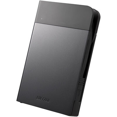 ICカードロック 耐衝撃防雨防塵 暗号化機能 USB3.0 ポータブルSSD 480GB ブラック SSD-PZN480U3-BK