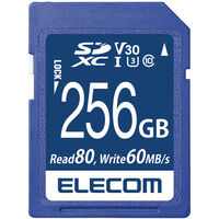 SDXCカード/データ復旧サービス付/ビデオスピードクラス対応/UHS-I U3 80MB/s 256GB MF-FS256GU13V3R