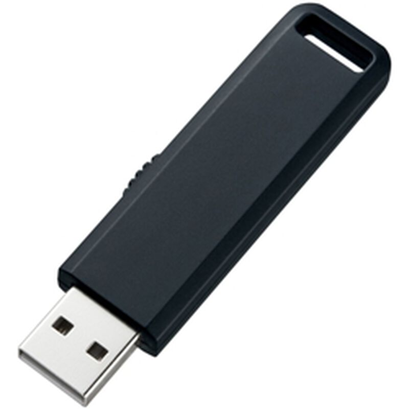 USB2.0メモリ（4GB・ブラック） UFD-SL4GBKN