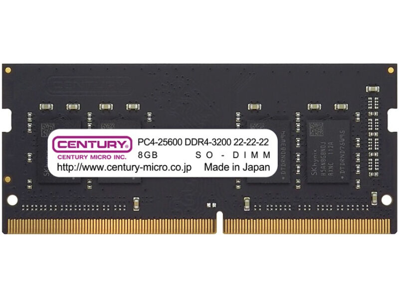 富士通WEB MART] ノートPC用 PC4-25600/DDR4-3200 16GB kit（8GB