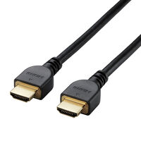 HDMIケーブル/イーサネット対応/高シールドコネクタ/1.0m/ブラック CAC-HD14E10BK2